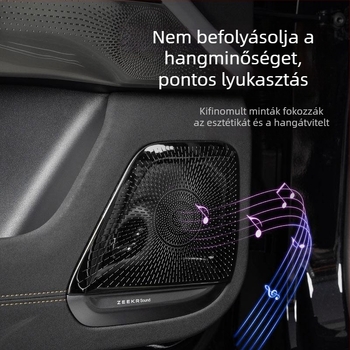 Zeekr 7X ajtó basszus-hangszóró fedél – Fém védőfedél, Típus: kerék matricák, Márka: más