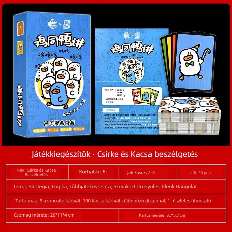 Qcf/Yulefang Laminált papírtártya – Többszereplős parti játék, logikai puzzle közösségi eseményekhez, 7–14 éveseknek
