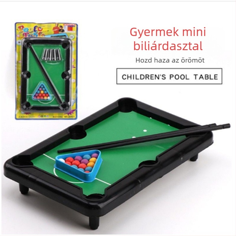 Gyerekek Mini Biliárd Asztali Játék – Oktató (Anyag: műanyag; Kategória: biliárd; Korosztály: 4–14; Kirakós; Interaktív)