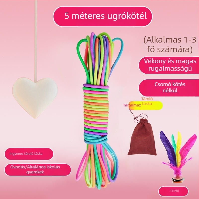 Gumis ugrókötél gyerekeknek, nylonból, Dance Sail márka