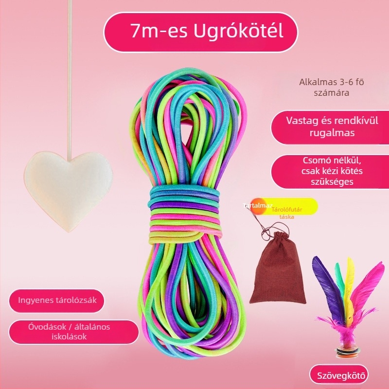 Gumis ugrókötél gyerekeknek, nylonból, Dance Sail márka