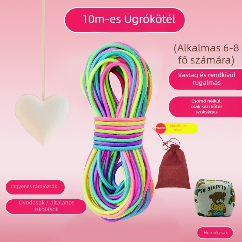 Gumis ugrókötél gyerekeknek, nylonból, Dance Sail márka