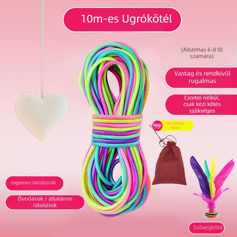 Gumis ugrókötél gyerekeknek, nylonból, Dance Sail márka
