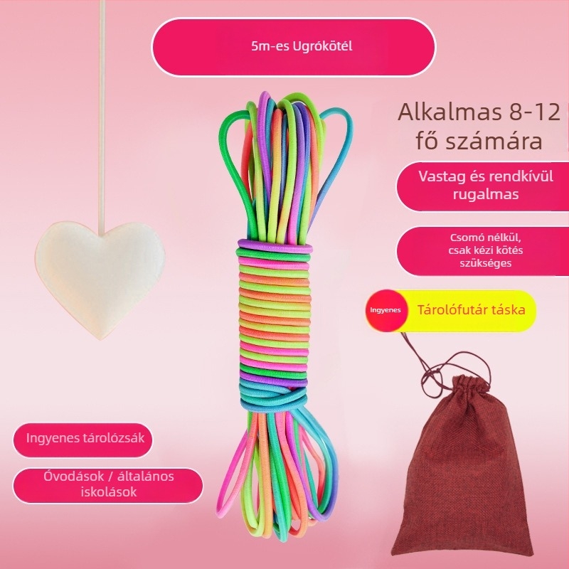 Gumis ugrókötél gyerekeknek, nylonból, Dance Sail márka