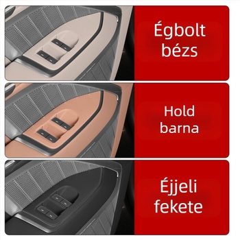 Ledao L90 szilikon párna az ablakemelő gombhoz, belső autóalkatrész, modell Ledao L90 lifting switch, anyag: gyanta/PP