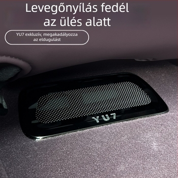 Xiaomi Yu7-hez alul ülés alatti légkivezető porvédő sapka – rozsdamentes acél, Coolness márka, szerelési kiegészítő az eltömődés elleni védelem