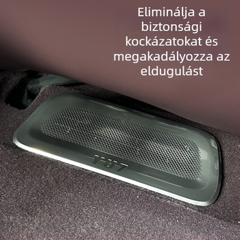 Xiaomi Yu7-hez alul ülés alatti légkivezető porvédő sapka – rozsdamentes acél, Coolness márka, szerelési kiegészítő az eltömődés elleni védelem