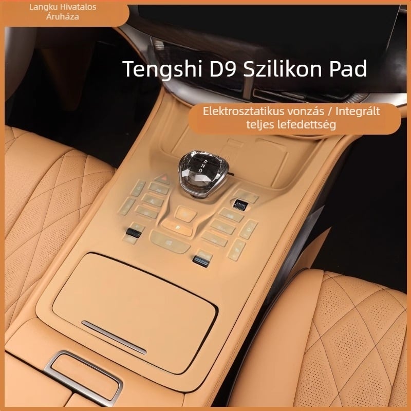 Denza D9 központi kezelőpanel szilikon védőpad (Anyag: Szilikon; Típus: Központi vezérlés; Kompatibilitás: Denza D9 24-25)