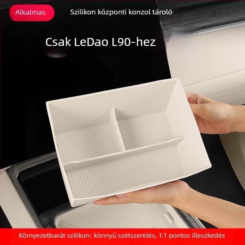 Ledao L90 szilikon csúszásmentes pad a központi tárolórekeszhez – autó belső kiegészítő