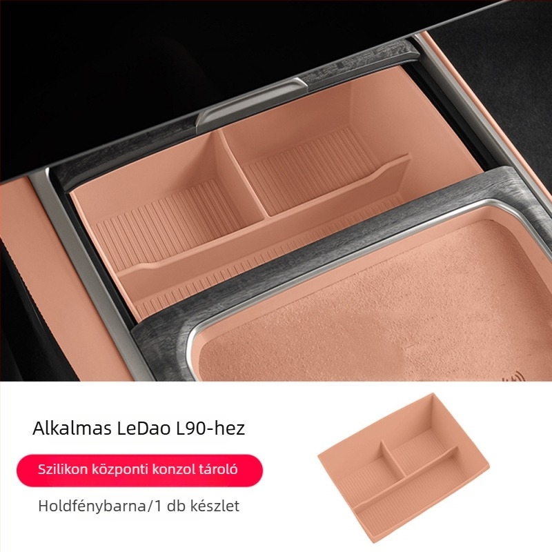 Ledao L90 szilikon csúszásmentes pad a központi tárolórekeszhez – autó belső kiegészítő