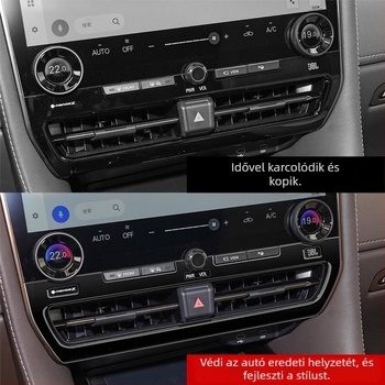 ALF40 központi légkimeneti keret Toyota Alphard/Vellfire – Le Huo, ABS plating, Guangzhou, testreszabható feldolgozás