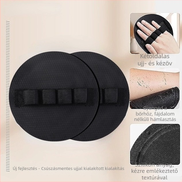 Zuhanymasszázs kefé, szilikonból, erős hámlasztás, fájdalommentes és tartós, univerzális használatra.