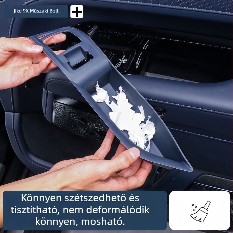Zeekr 9X-hez készült szilikon tároló rekeszmat, modell 1478, testreszabható, belső karcolásvédő