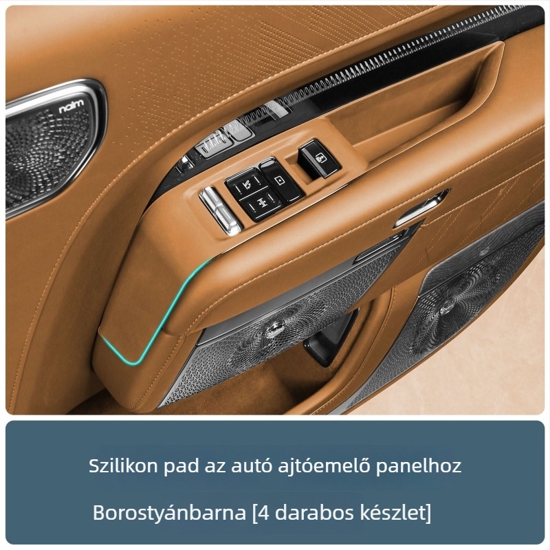 Zeekr 9X-hez készült szilikon tároló rekeszmat, modell 1478, testreszabható, belső karcolásvédő