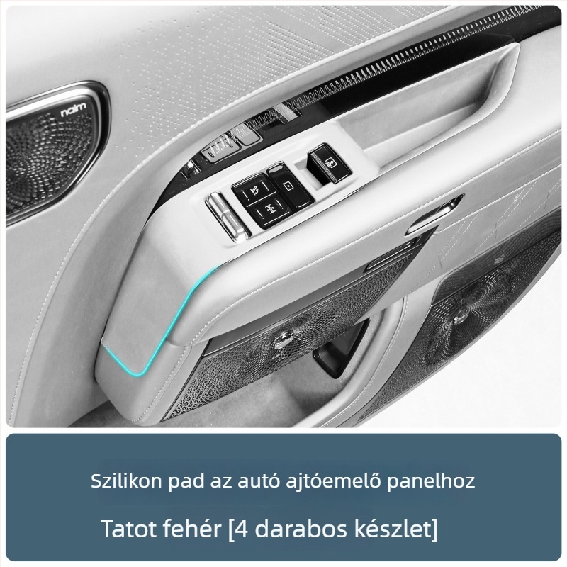 Zeekr 9X-hez készült szilikon tároló rekeszmat, modell 1478, testreszabható, belső karcolásvédő