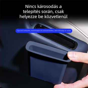 Szilikon belső autóalkatrész: oldalsó tárolórekesz és telefontartó a Zeekr 9X második üléssornak