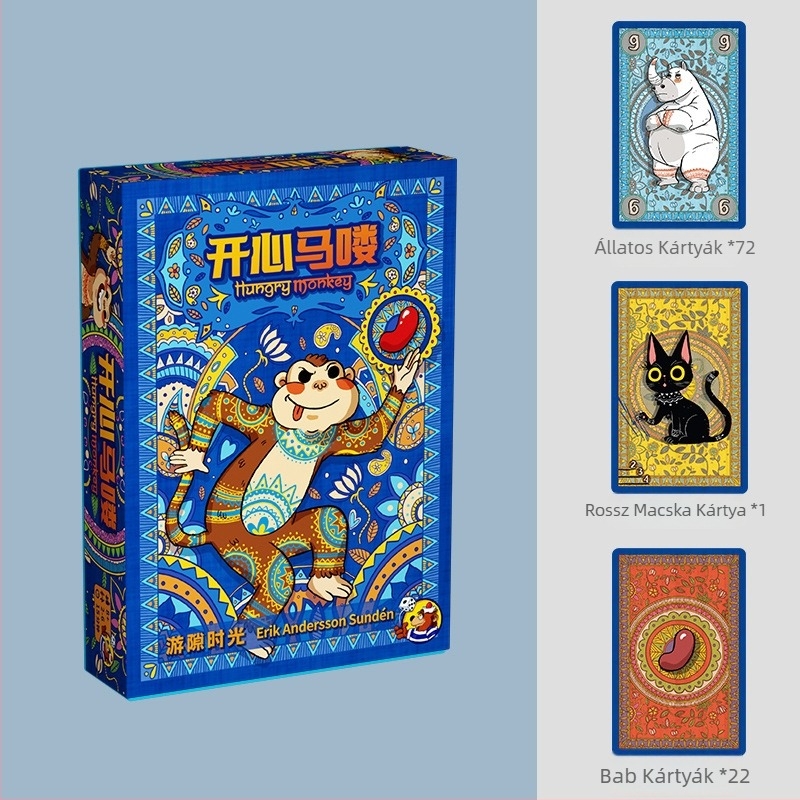 Kártyás társasjáték pároknak – interaktív kétfős party játék, papírból, 7–35 éveseknek