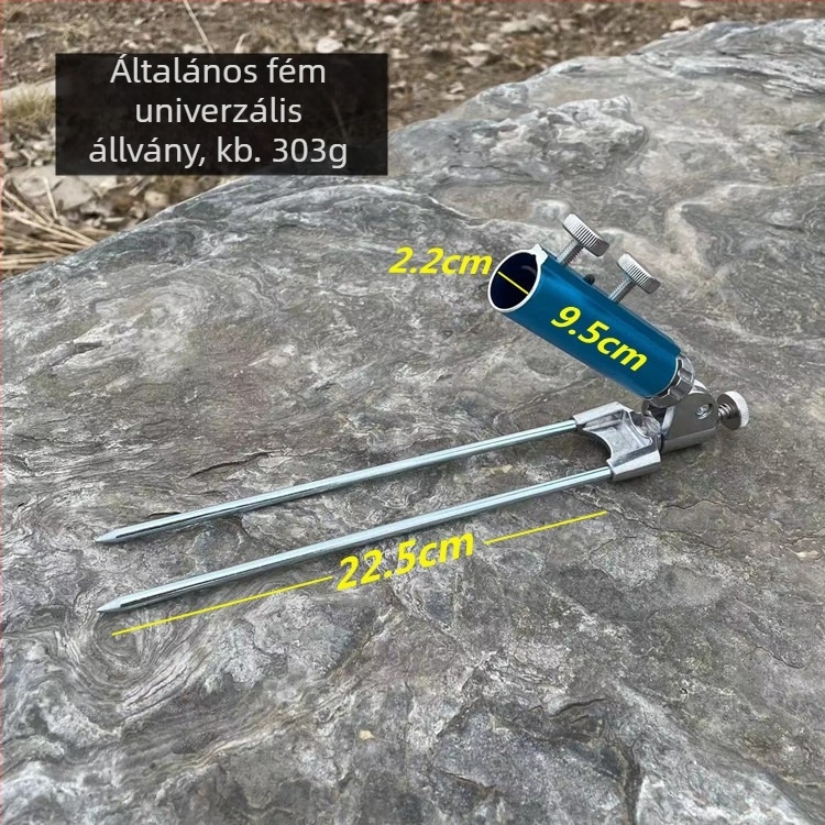 Fém horgászbot tartó talajra szánt alap (Eredet: Kína; Anyag: Fém; Licencelt magánmárka: Nem)