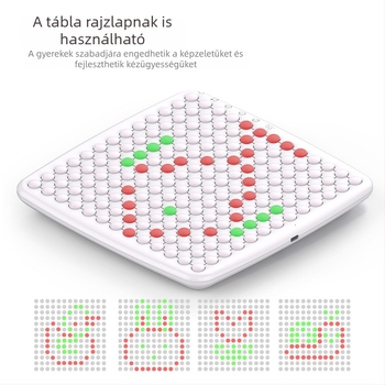 Gomoku AI gyermekeknek szánt sakk-tábla — oktatási játék AI-val, műanyagból, Fire Duck márka, 7–14 éveseknek, társasjáték