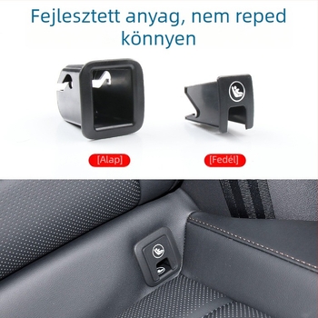 ISOFIX hátsó ülésszerelvény gyereküléshez, kárpitozott panellel és alsó záróelem, VW Tuyue (2019–2024) és Skoda Cook (2018–2025) számára – Oukachi