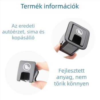 ISOFIX hátsó ülésszerelvény gyereküléshez, kárpitozott panellel és alsó záróelem, VW Tuyue (2019–2024) és Skoda Cook (2018–2025) számára – Oukachi