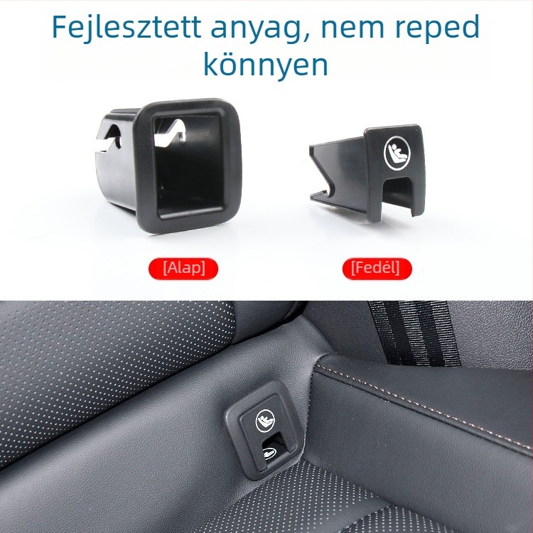 ISOFIX hátsó ülésszerelvény gyereküléshez, kárpitozott panellel és alsó záróelem, VW Tuyue (2019–2024) és Skoda Cook (2018–2025) számára – Oukachi