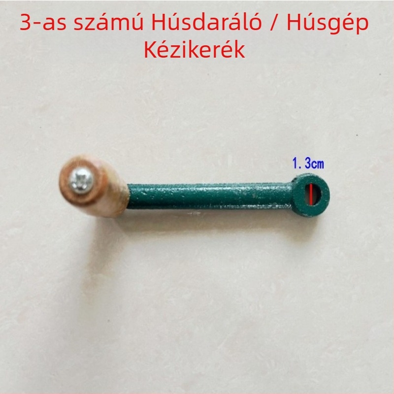 Kézi húsdaráló tekerőfogantyú No.3/5/8/10/12 – hústörő kiegészítő, rozsdamentes acél