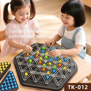 Geometriai lánc sakk – műanyag asztali játék a Le zai-tól, láncos geometriával