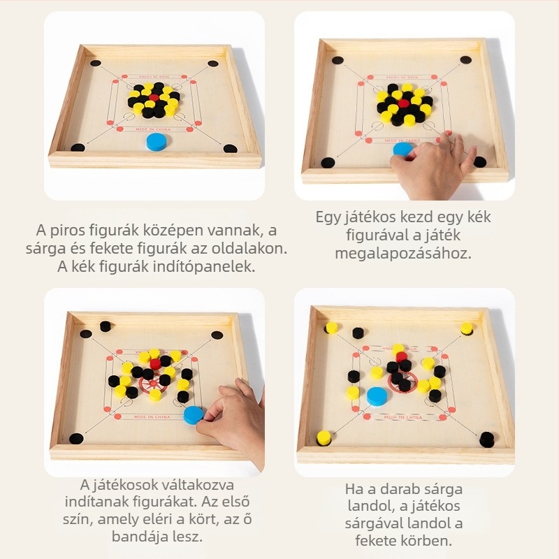 Kron Chess két játékos számára — oktatási asztali játék szülő-gyermek interakcióval | Anyag: Fa | Asztali játék | Szellemi fejlődés | Kéz-szem koordináció | Szülő-gyermek kommunikáció