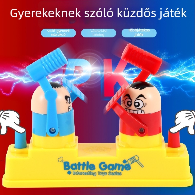 Kétfős asztali harci játék, szülő-gyermek interakcióval, műanyag, Xunbei, 4-14 éveseknek