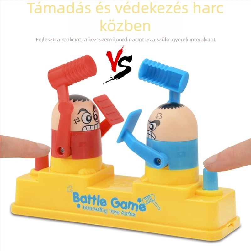 Két személyes asztali harci robot játék — oktató, interaktív szülő-gyermek, műanyag anyag