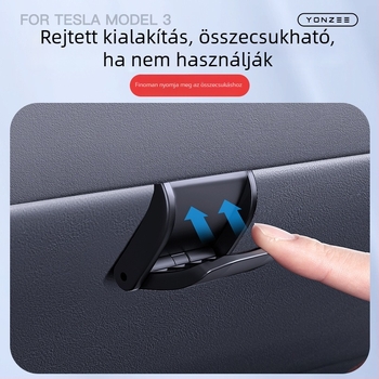 Tesla Model 3/Y/YL műszerfal akasztó tartó – belső autóalkatrész
