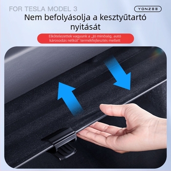 Tesla Model 3/Y/YL műszerfal akasztó tartó – belső autóalkatrész
