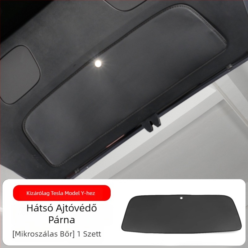 N3 bőr belső védőpárna a Tesla Model 3/Y csomagtartójához – védelem a lábütések ellen