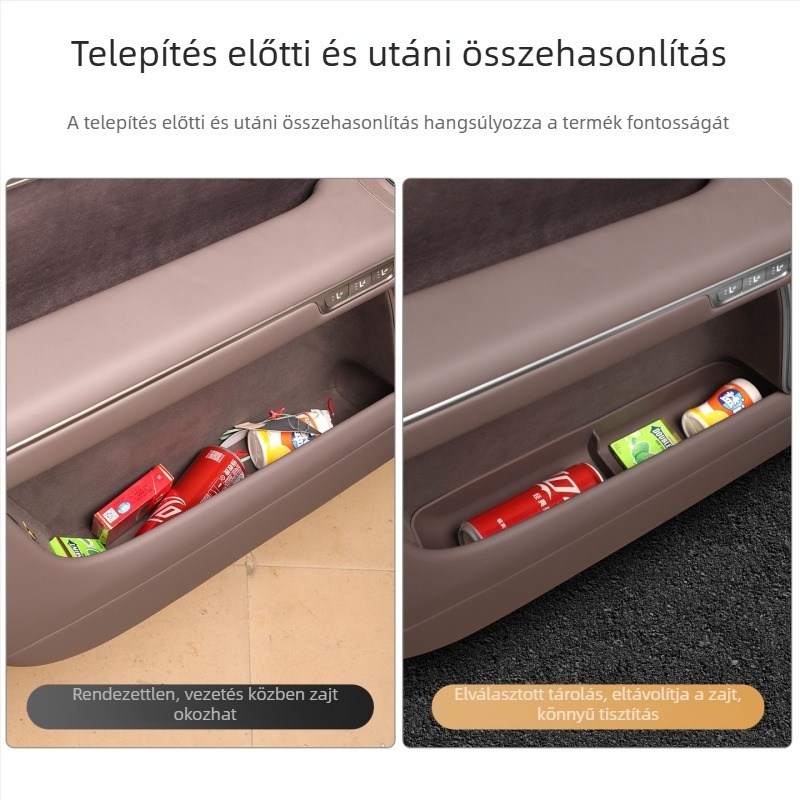Huangku szilikon belső kiegészítők 26 Nio ES8 ajtó tároló dobozokhoz