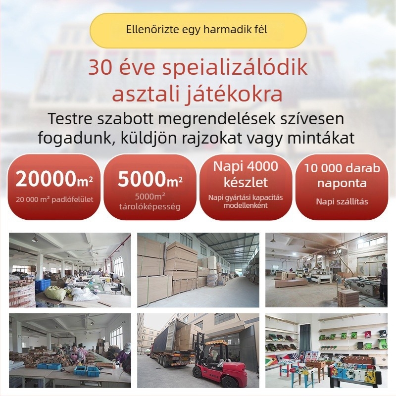 Fa mini biliárdasztal beltéri használatra — Napyi márkájú, gyerekeknek szóló asztali biliárd játék szórakozást és kétfős interakciót kínál