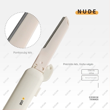 NNUEDWE szemöldök-trimmer, licenszelt magánmárka, eredet Kína, hordozható teleszkópos kialakítás, kezdőknek ideális