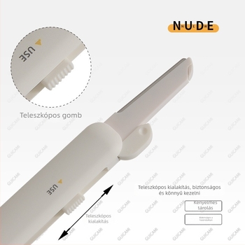 NNUEDWE szemöldök-trimmer, licenszelt magánmárka, eredet Kína, hordozható teleszkópos kialakítás, kezdőknek ideális