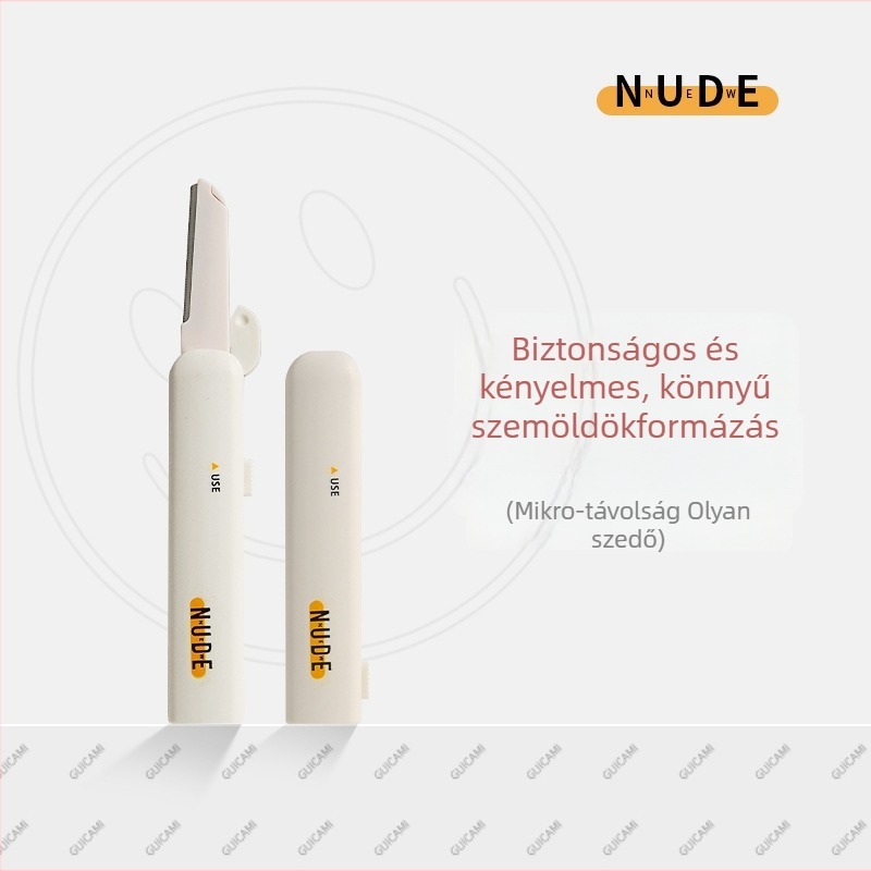 NNUEDWE szemöldök-trimmer, licenszelt magánmárka, eredet Kína, hordozható teleszkópos kialakítás, kezdőknek ideális