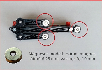 Mágneses állítható raftos horgászállvány éjjeli fénnyel