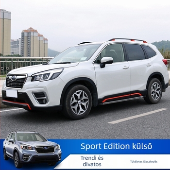 Subaru Forester 2019–2021 külső lökhárító díszítő elem garnitúra, első és hátsó