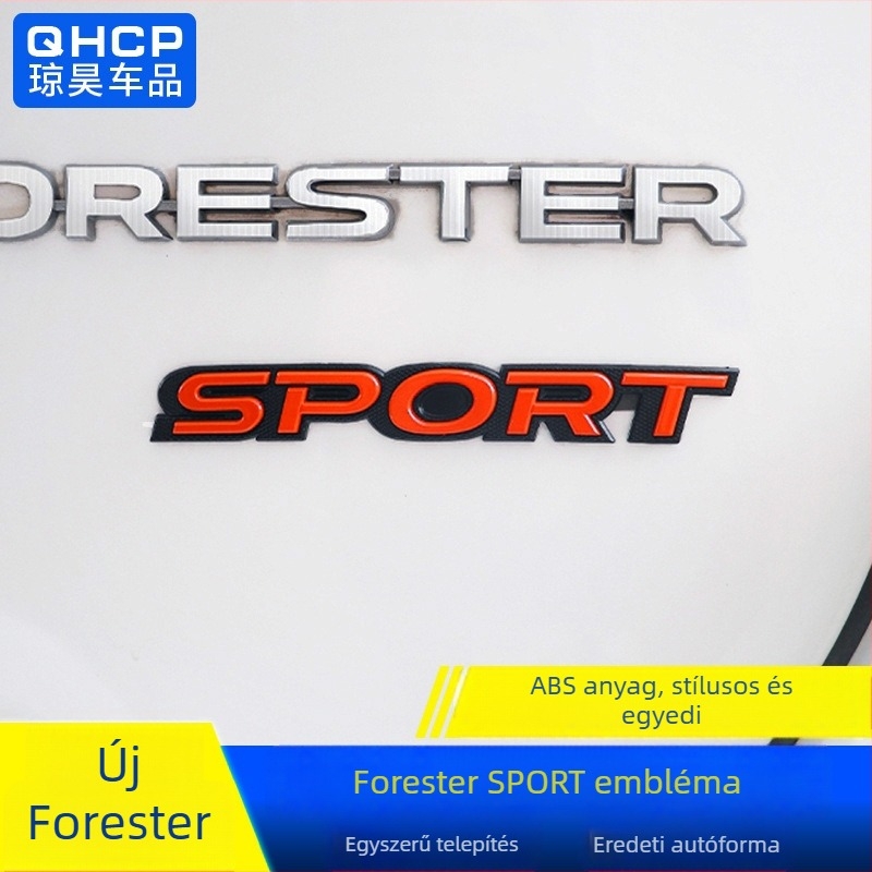Subaru Forester 2019–2021 külső lökhárító díszítő elem garnitúra, első és hátsó