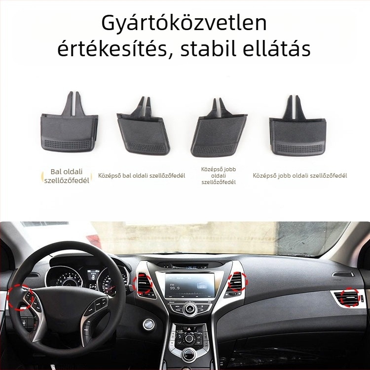 OUKACHI autóklíma levegő kimeneti lapát a műszerfalhoz — javítás, modell Modern Tough