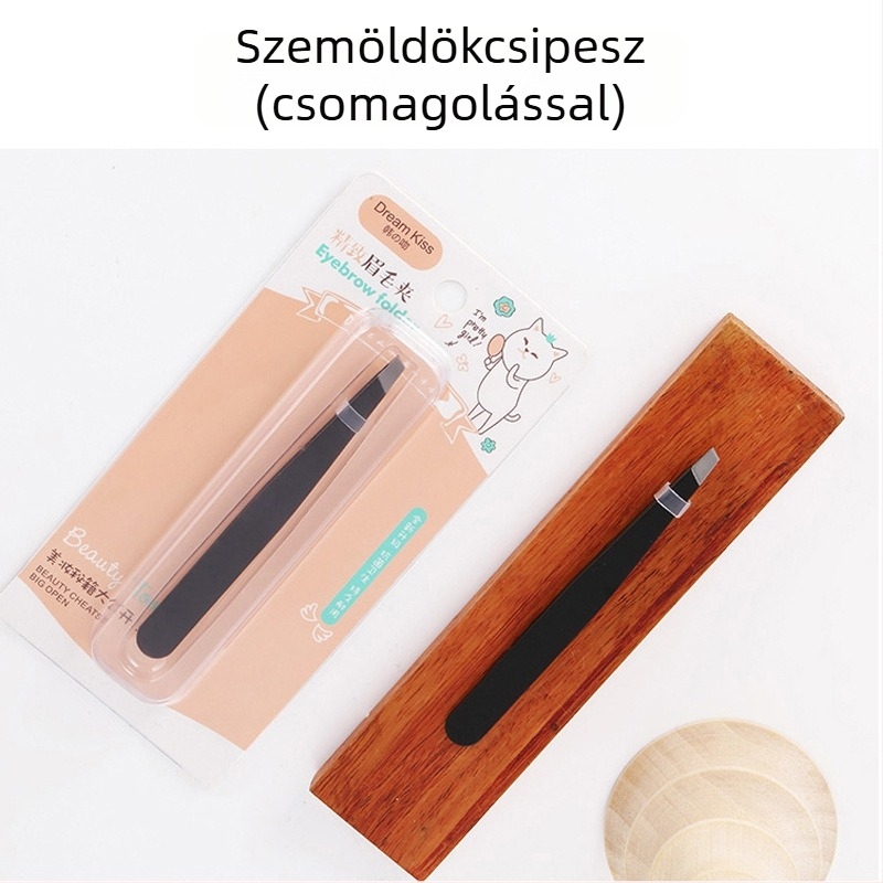 Rozsdamentes acél szemöldök-klipsz Dream kiss 2718 | eltávolítja a nem kívánt szőrt | bármely bőrtípushoz igazodik | szemöldök-klipsz
