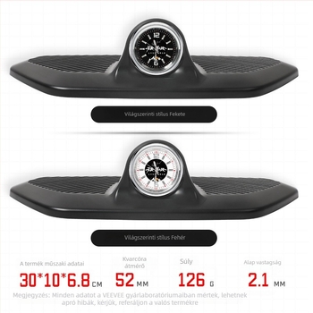 Autó műszerfal kvarcóra, ABS tokozás, márkaveelvee, modell Instrument Panel Quartz Watch, eredet Guangzhou, logó nyomtatása: Igen