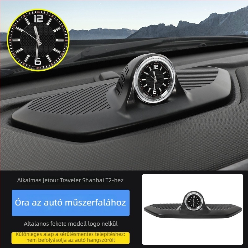Autó műszerfal kvarcóra, ABS tokozás, márkaveelvee, modell Instrument Panel Quartz Watch, eredet Guangzhou, logó nyomtatása: Igen