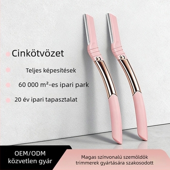 Shuremei szemöldöknyíró, cinkötvözetből, modell 197#, eredet Jiangxi