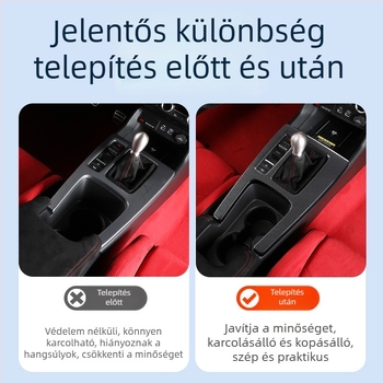 ABS belső középső váltópanel keret Civic FL5 Type-G – dekorpanel középső panelen, logónyomtatás lehetséges