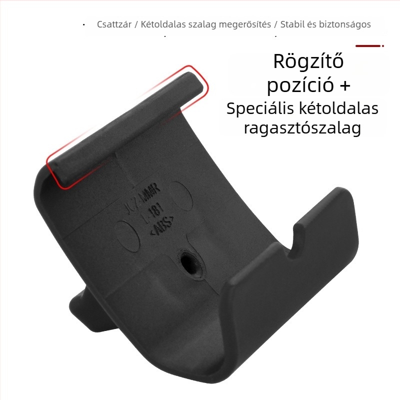 Jeep-sorozathoz tervezett autóba szerelhető alap, snap-on rögzítő – ABS műanyag, járműspecifikus kivitelezés