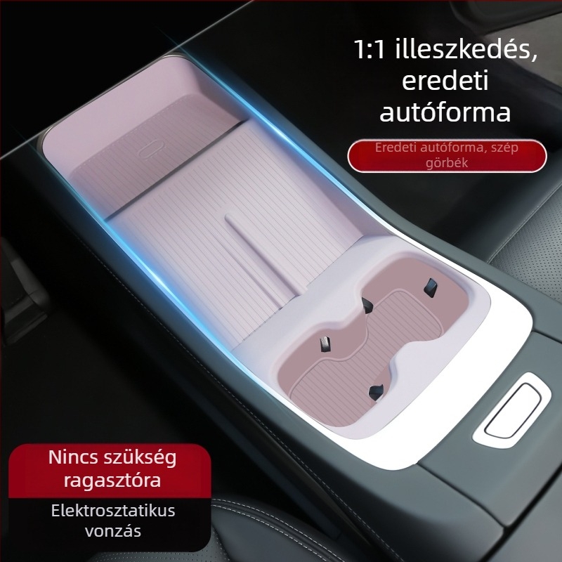 Weilai L60 középkonzolhoz illeszkedő szilikon vezeték nélküli töltőpad
